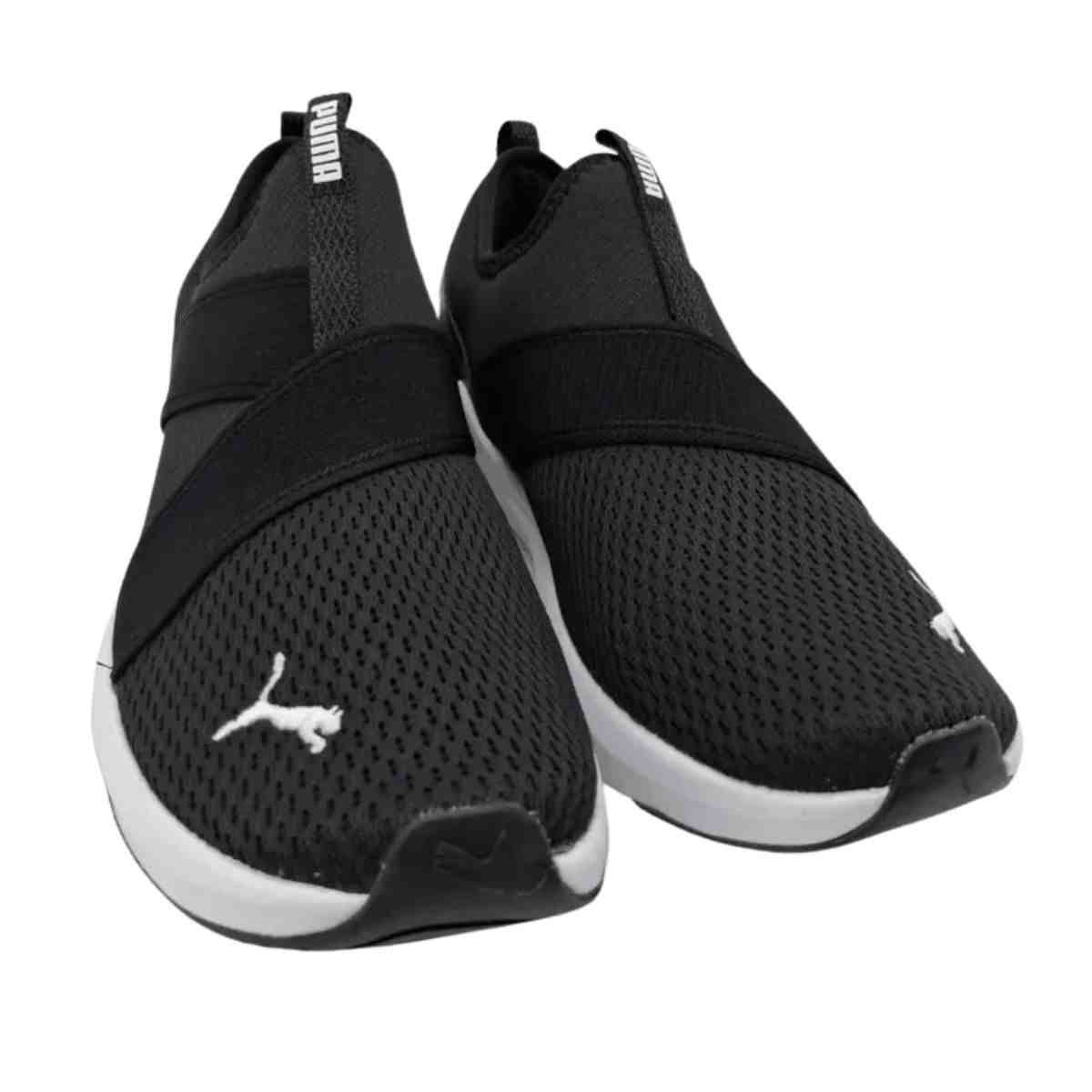 Tênis Corrida Feminino Puma Softride Harli Slip On Preto Preto 2