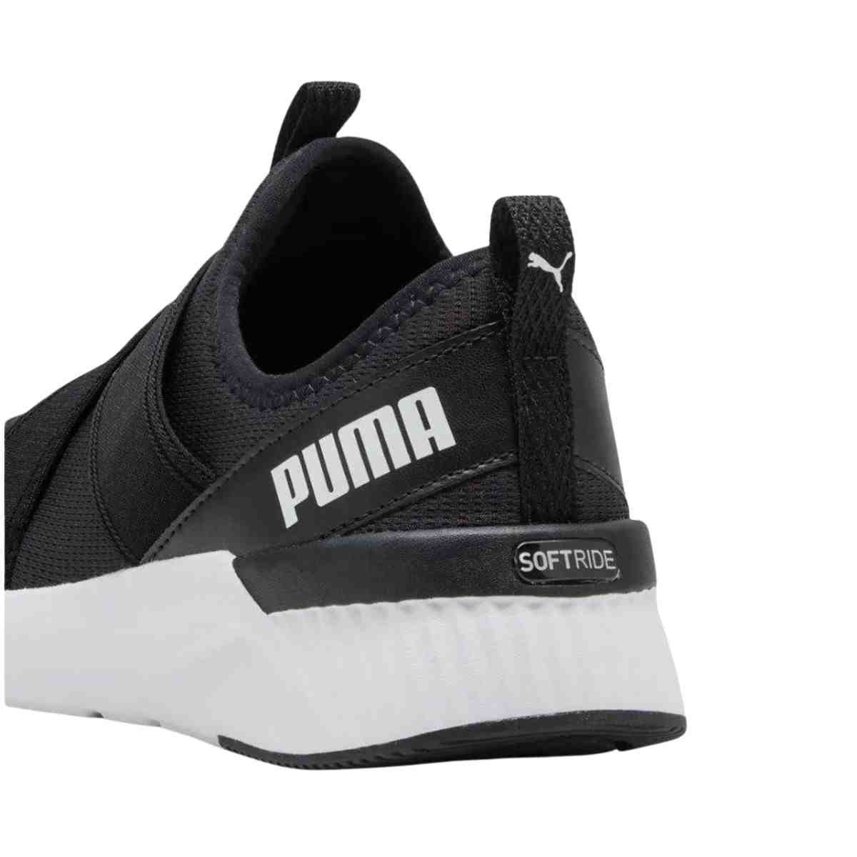Tênis Corrida Feminino Puma Softride Harli Slip On Preto Preto 7