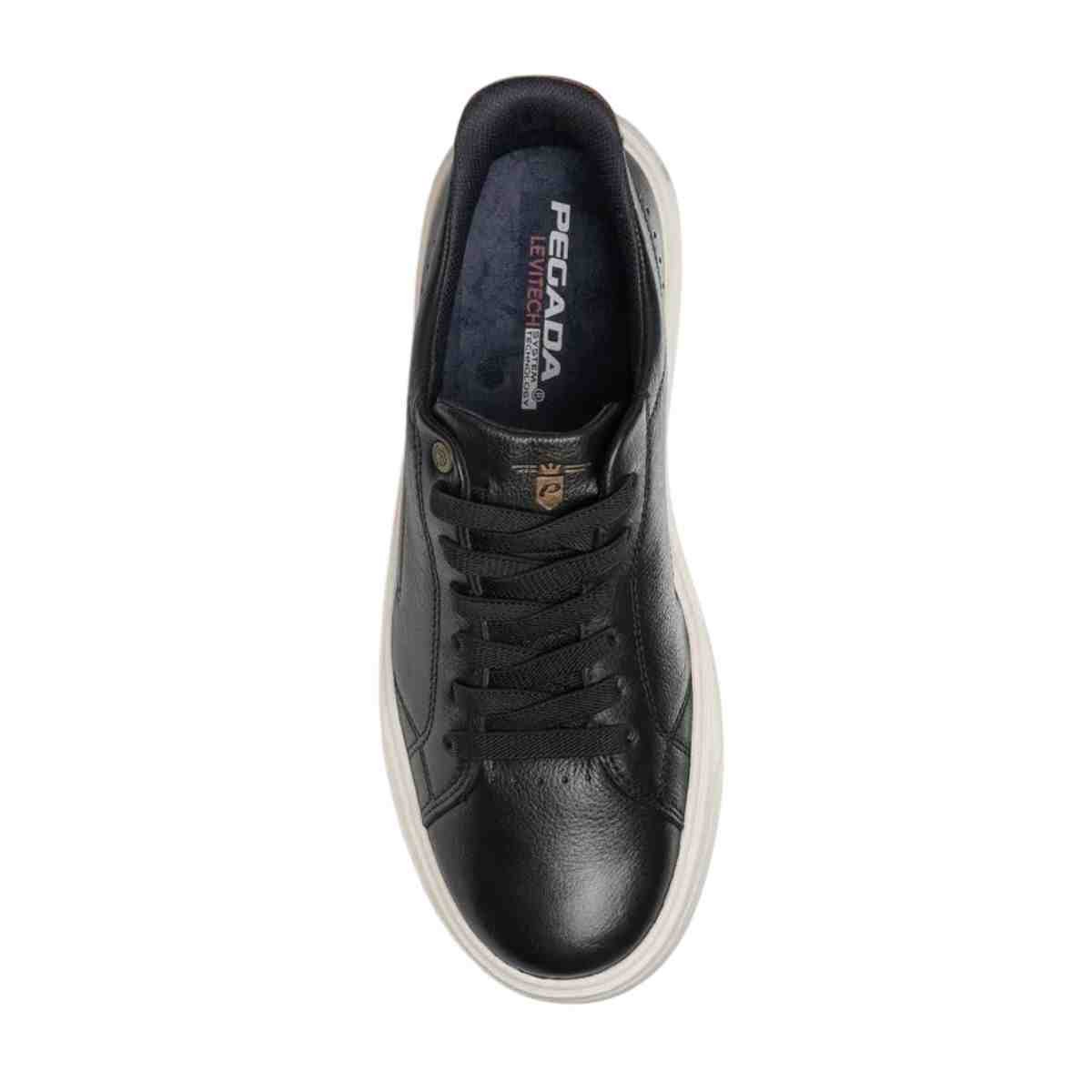Sapatênis Masculino Pegada Urba Preto Preto/Marrom 6