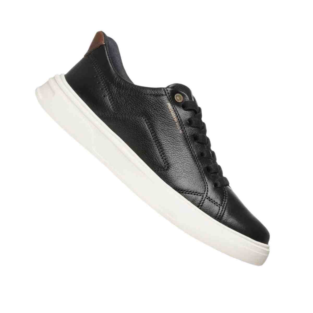 Sapatênis Masculino Pegada Urba Preto Preto/Marrom 7