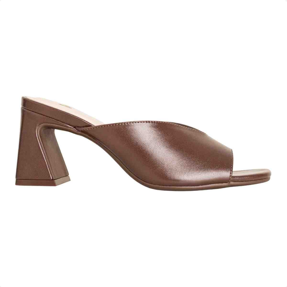 Tamanco Feminino Salto Bloco Aurora Dm Napa Expresso