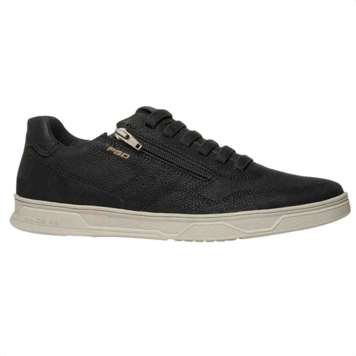 Sapatênis Masculino Pegada Trace Preto