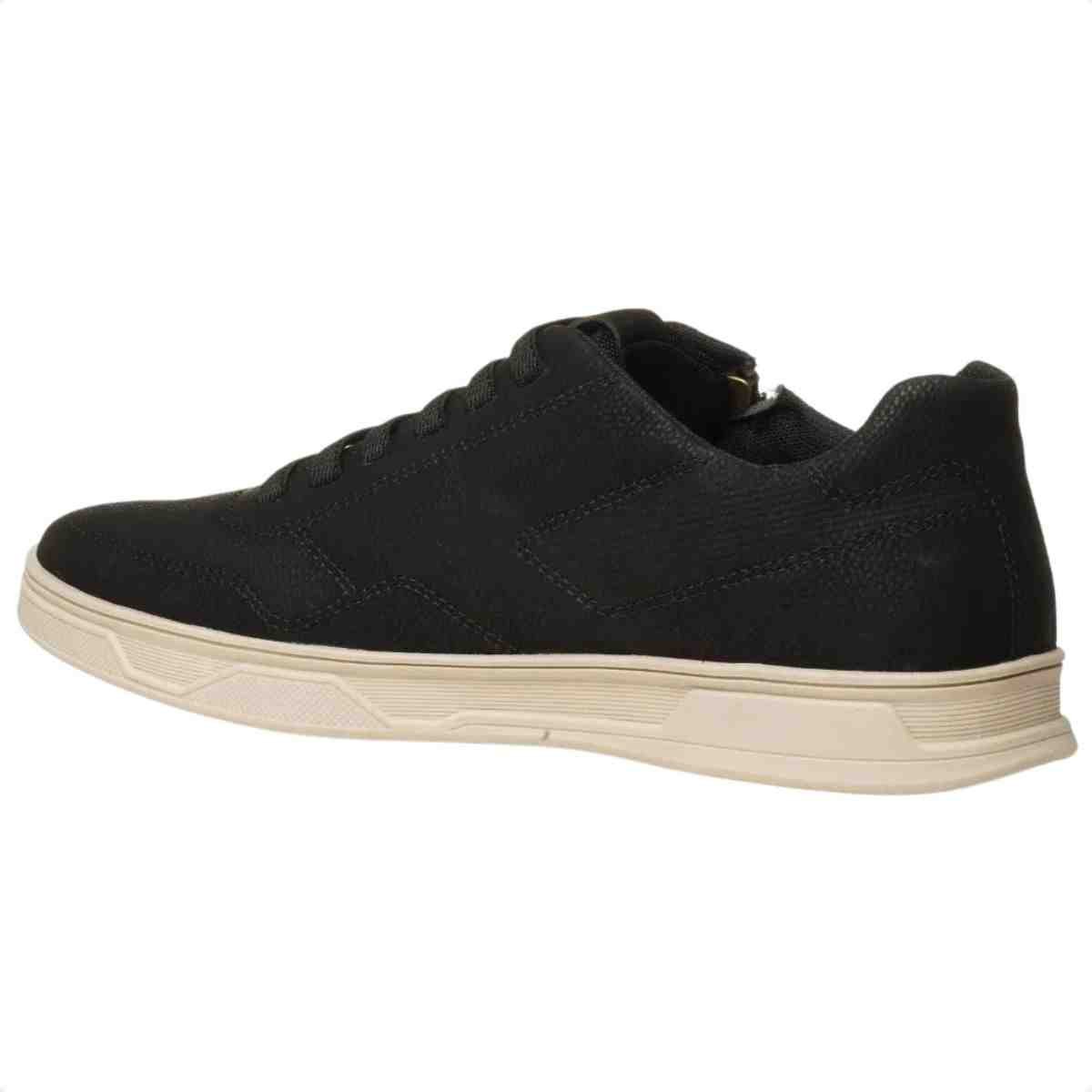Sapatênis Masculino Pegada Trace Preto Preto 2