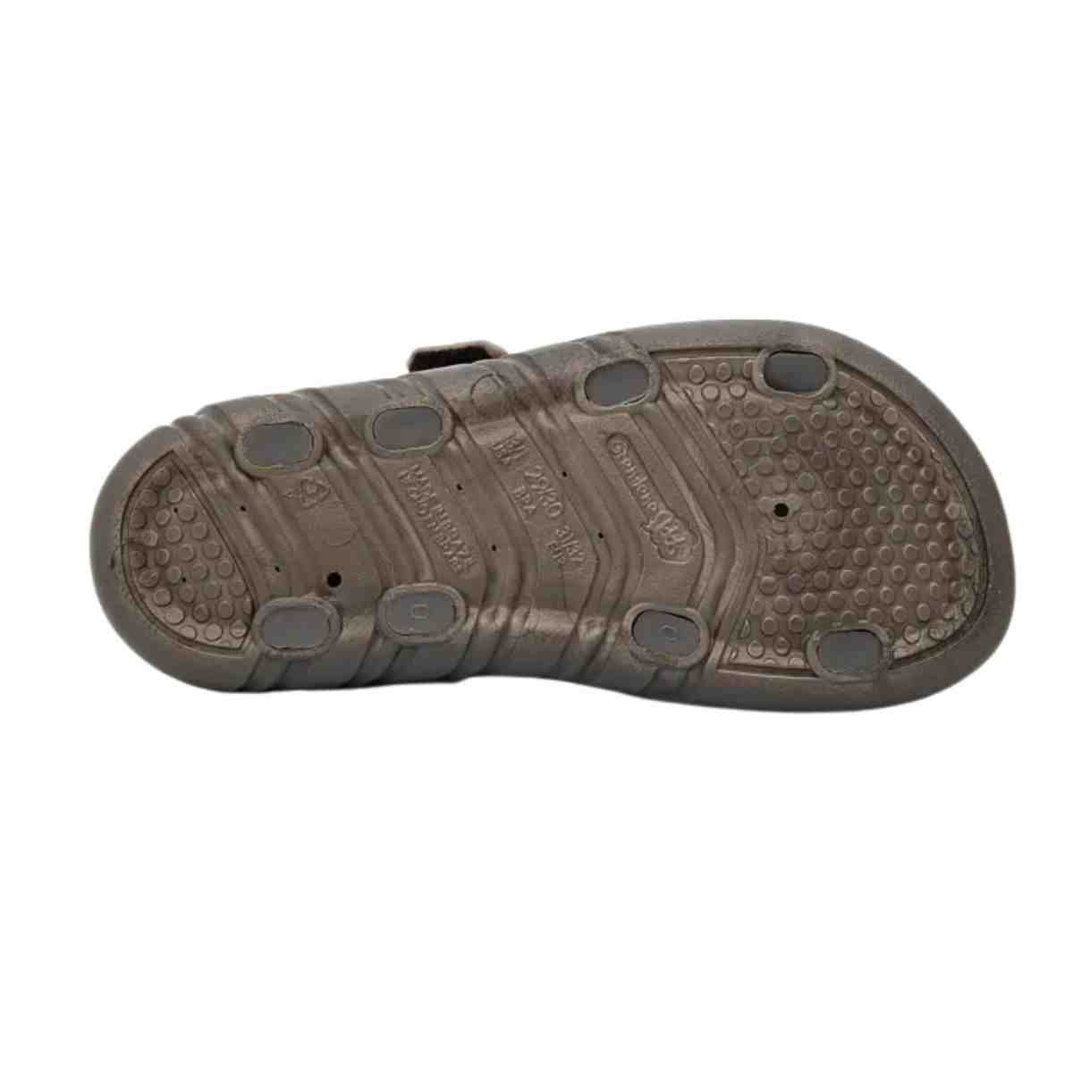 Sandália Infantil Papete Grendene Batman Combat Preto Cinza/Amarelo 4