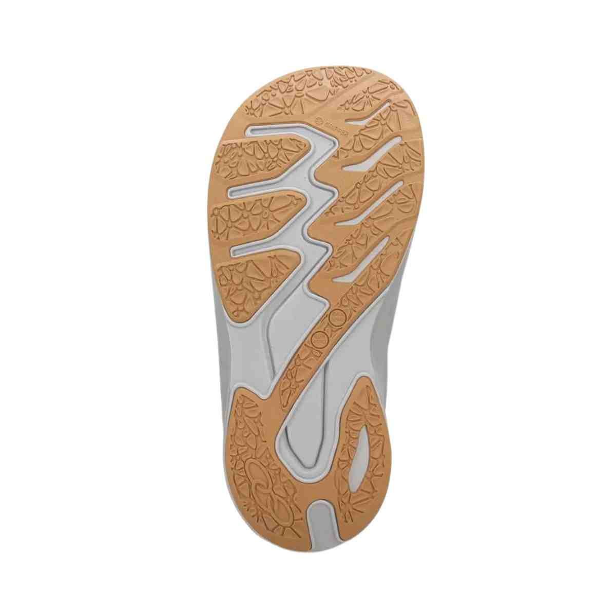 Chinelo Feminino Slide Olympikus Pós Corre Cinza Cinza/Rosa 3