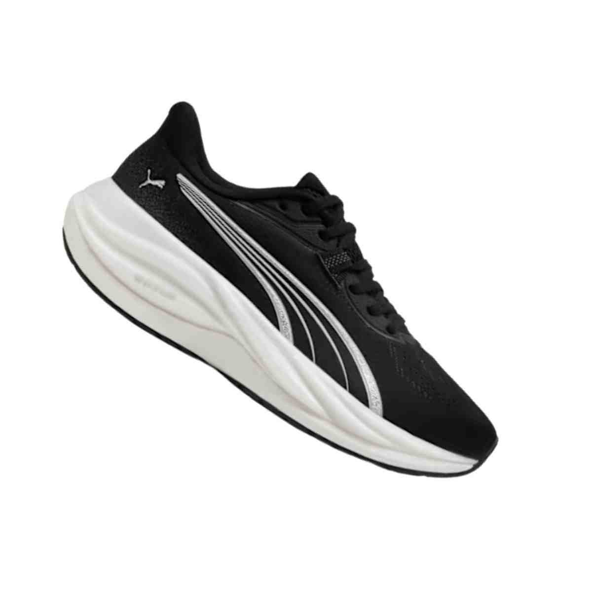 Tênis Corrida Feminino Puma Electrify Nitro 5 Preto Preto/Prata 7