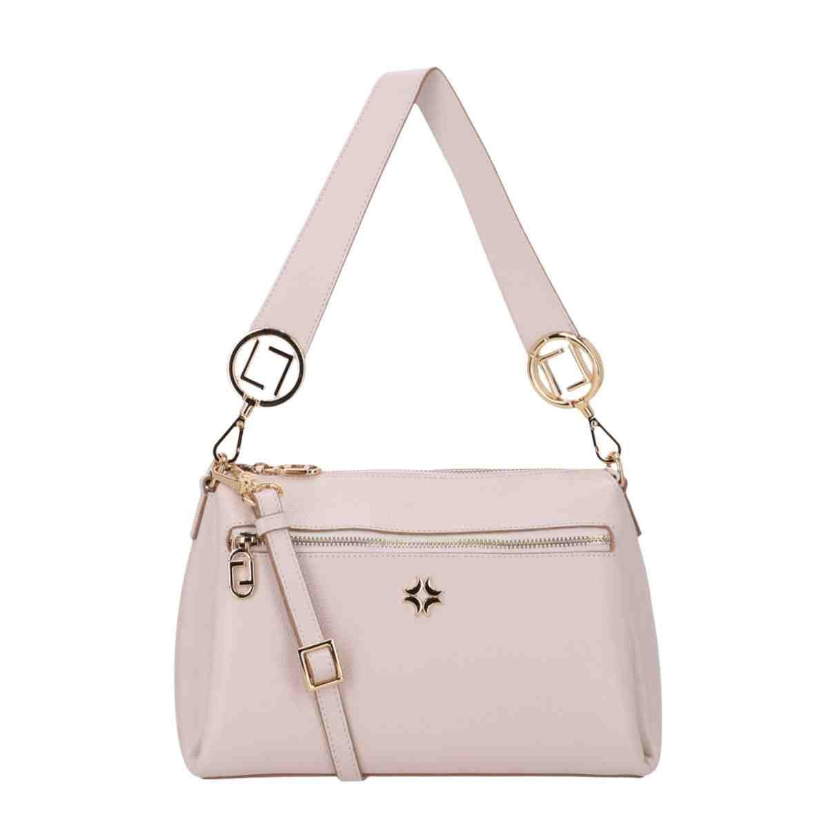 Bolsa Feminina Tiracolo Média Luz Da Lua Off White Bege 4