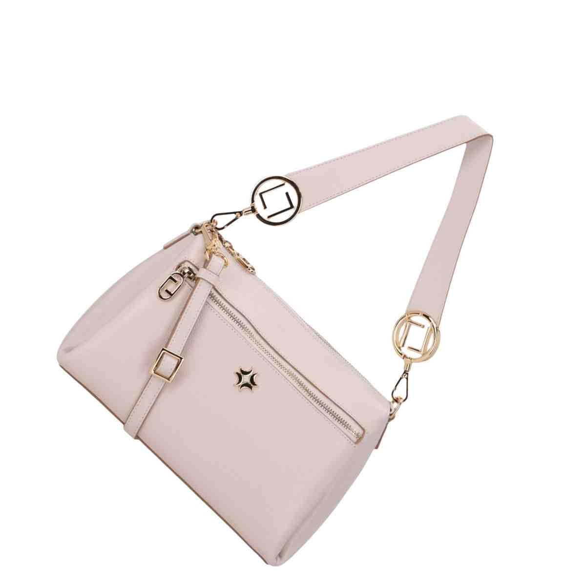 Bolsa Feminina Tiracolo Média  Luz Da Lua Off White