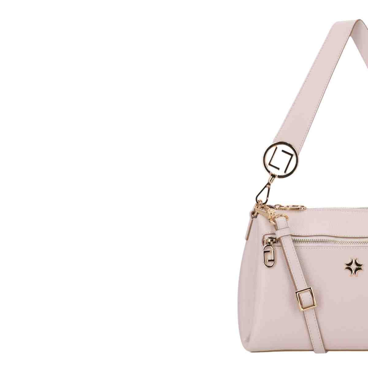 Bolsa Feminina Tiracolo Média Luz Da Lua Off White Bege 3