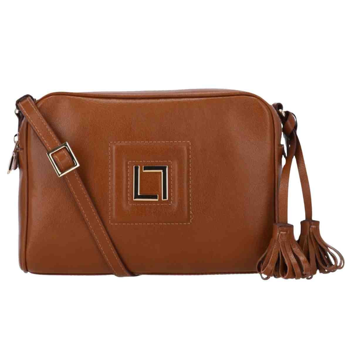 Bolsa Feminina Tiracolo Média Luz Da Lua Atacama Caramelo