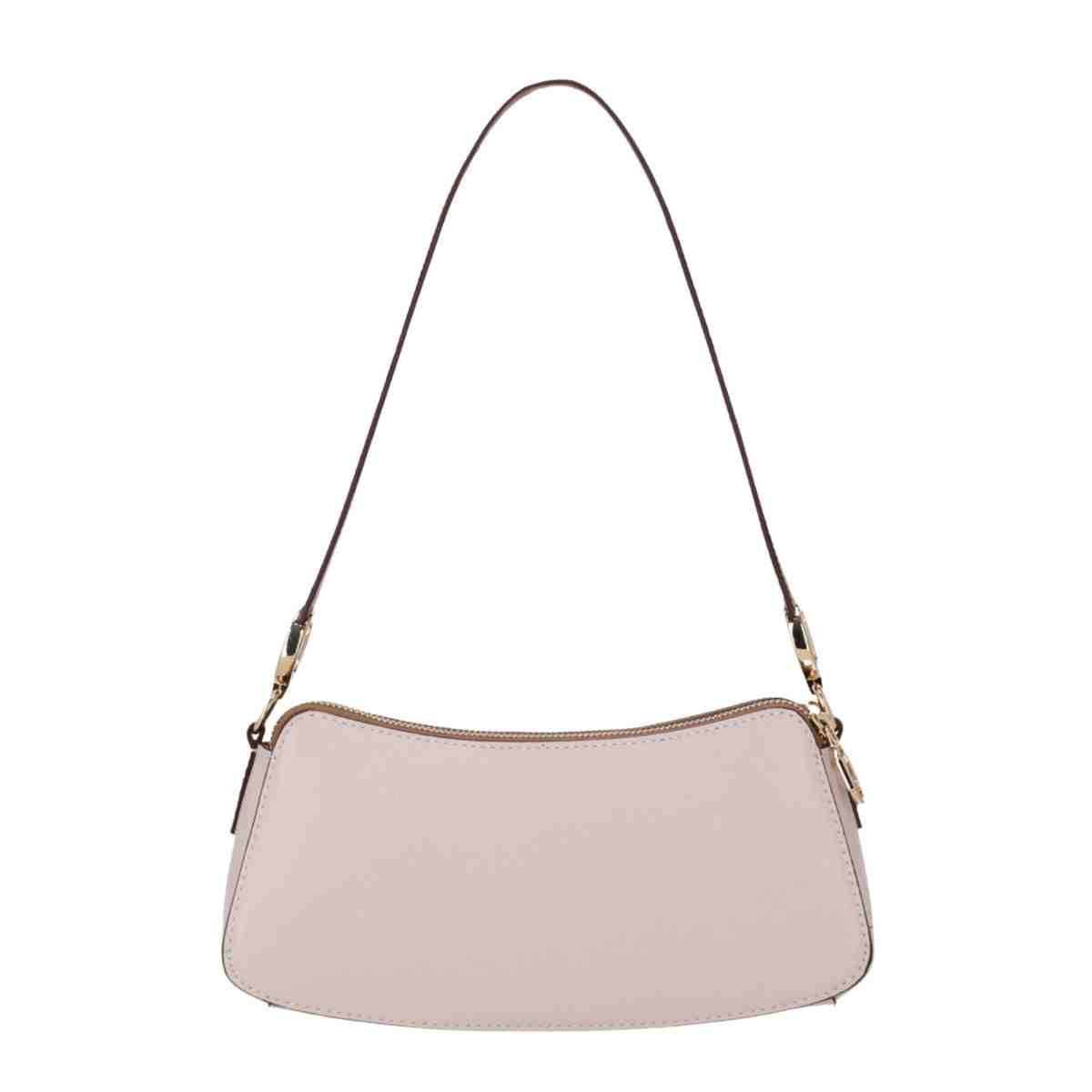 Bolsa Feminina Bella Baguete Pequena Luz Da Lua New Ridge Panna Marrom 4