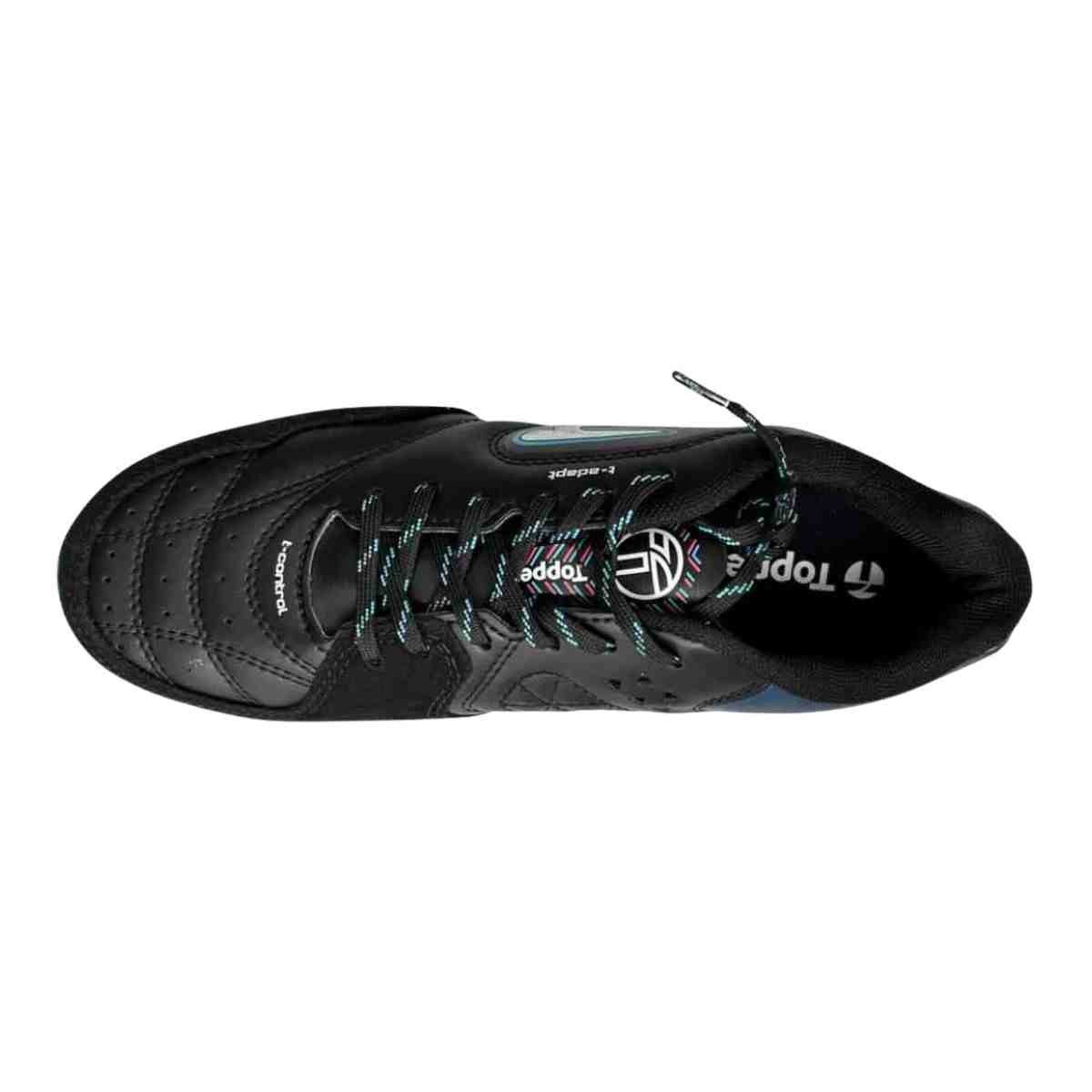 Chuteira Society Masculina Topper Dominator Play Vi T Preta E Azul Preto/Azul 6