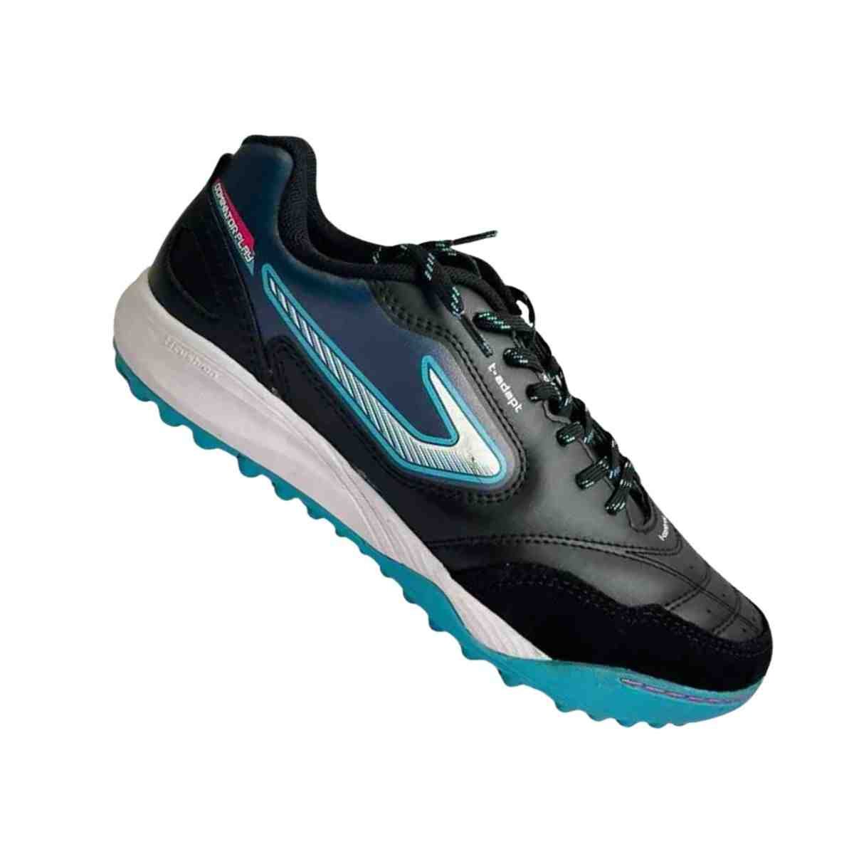 Chuteira Society Masculina Topper Dominator Play Vi T Preta E Azul Preto/Azul 7