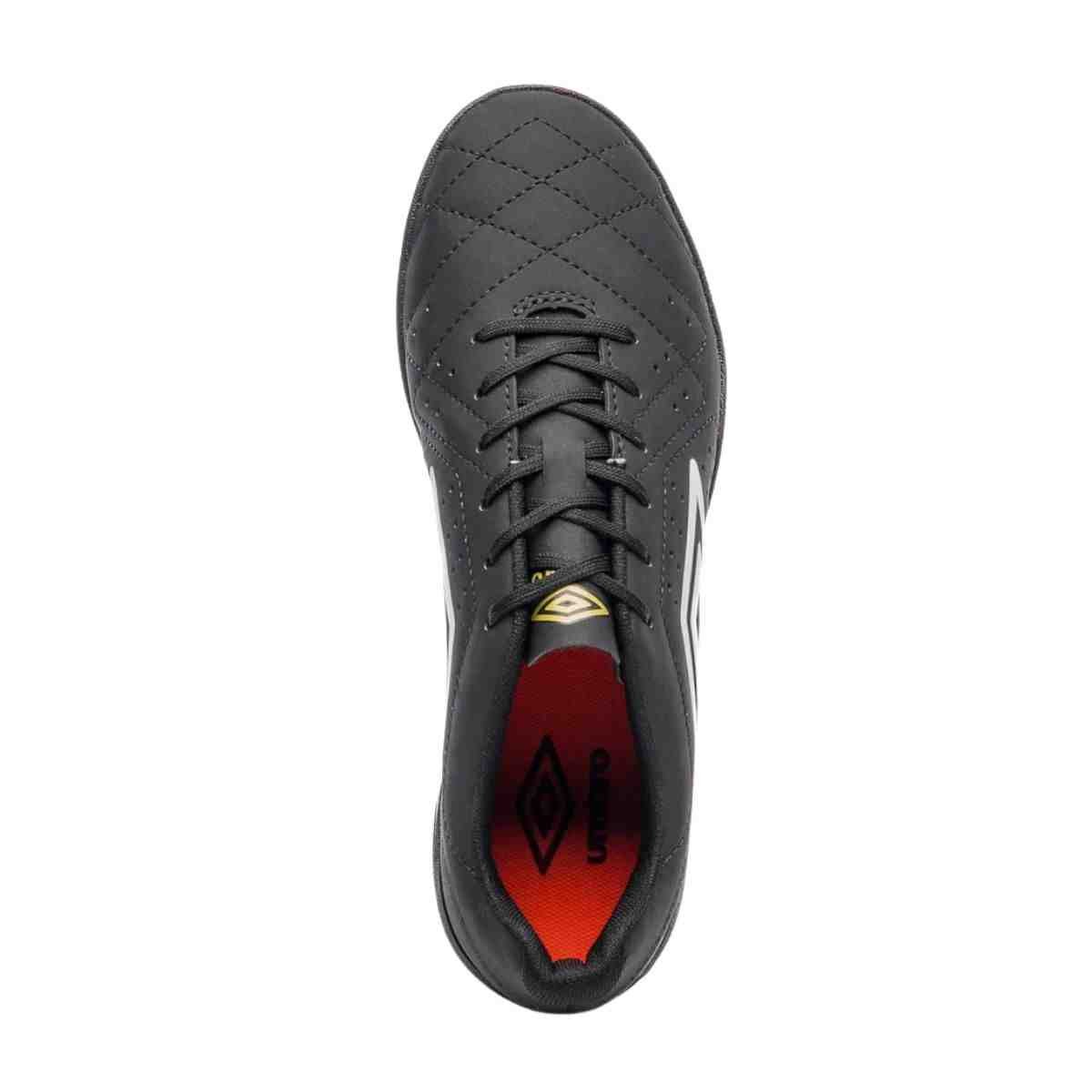 Chuteira Society Masculina Umbro Neo Striker Ii Preta Preto/Dourado 3