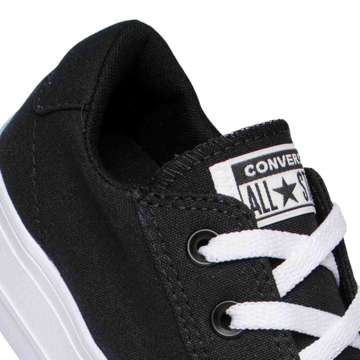Tênis Casual Feminino Converse Day One Platform Preto E Branco Preto 4