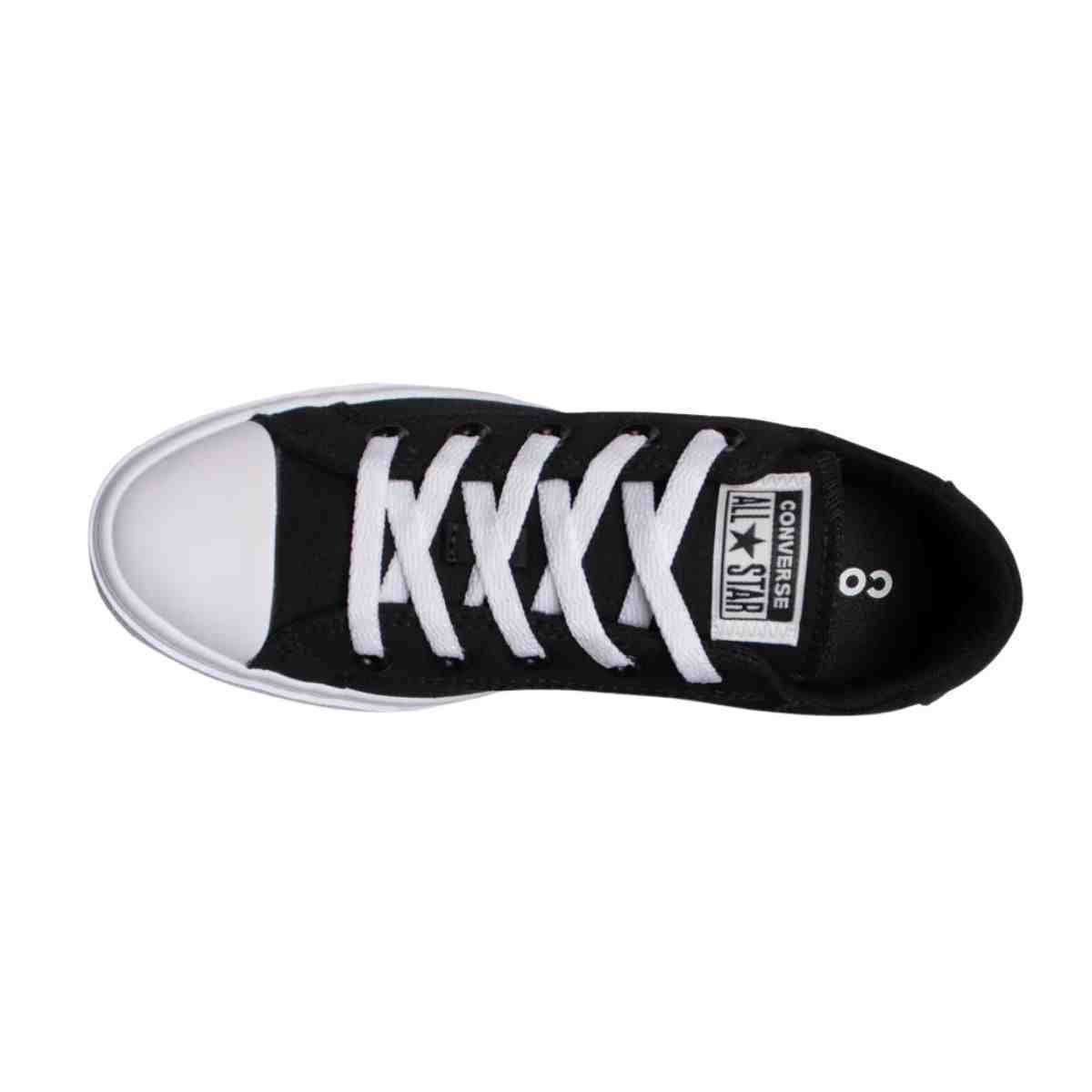 Tênis Casual Feminino Converse Day One Platform Preto E Branco Preto 6