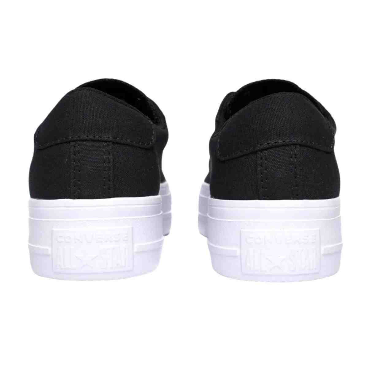 Tênis Casual Feminino Converse Day One Platform Preto E Branco Preto 7