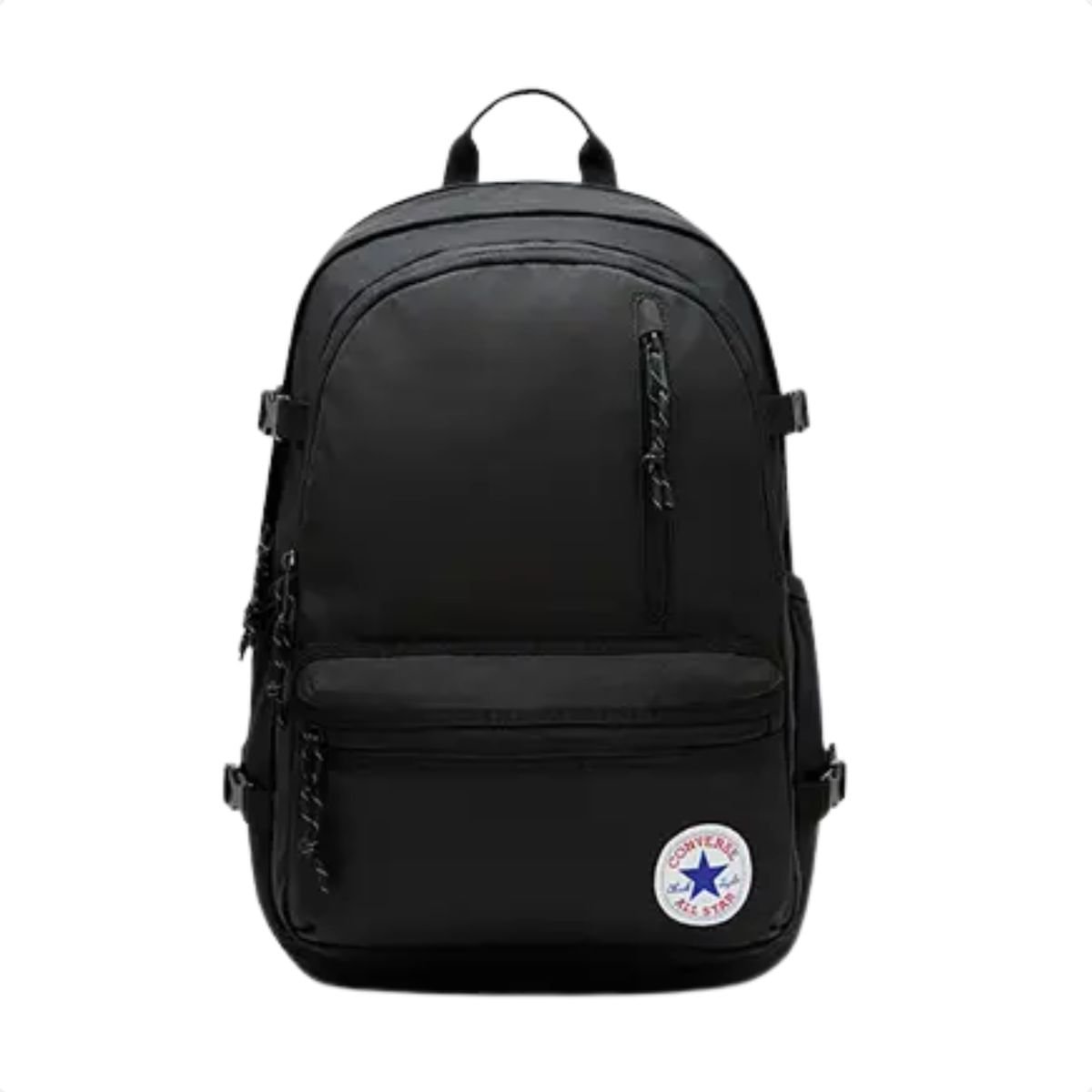 Mochila Unissex Converse Cam Straight Edge Preta