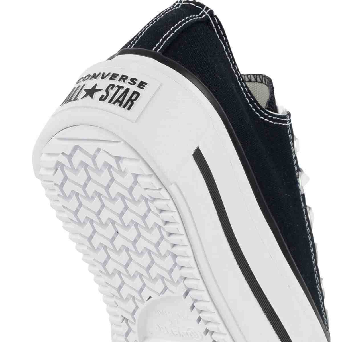 Tênis Casual Feminino Converse Lift Double Stack Preto Preto 4