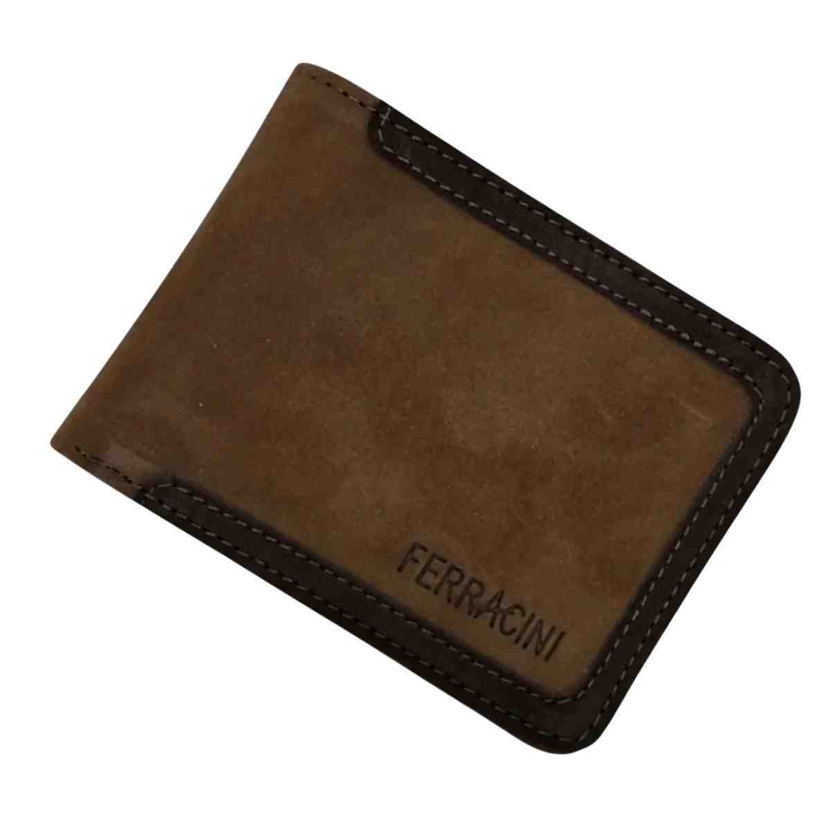 Carteira Masculina Ferracini Onix Ambar Marrom 5