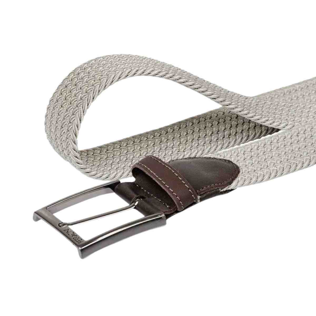 Cinto Flex Ferracini Masculino Bege E Café Claro Bege/Café 3