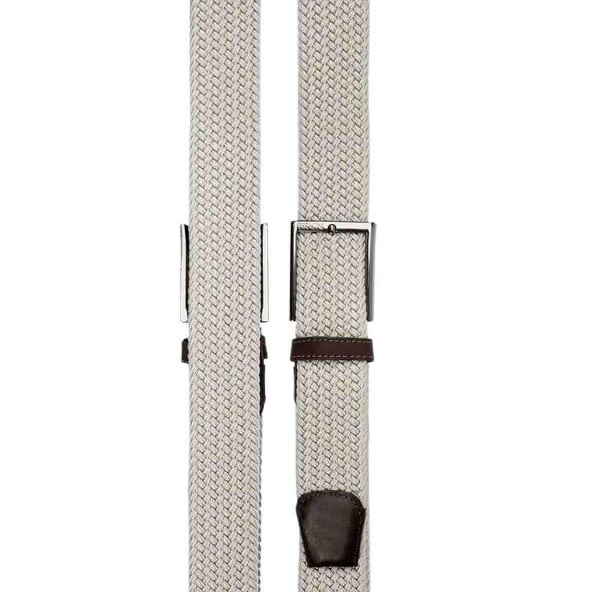 Cinto Flex Ferracini Masculino Bege E Café Claro Bege/Café 4