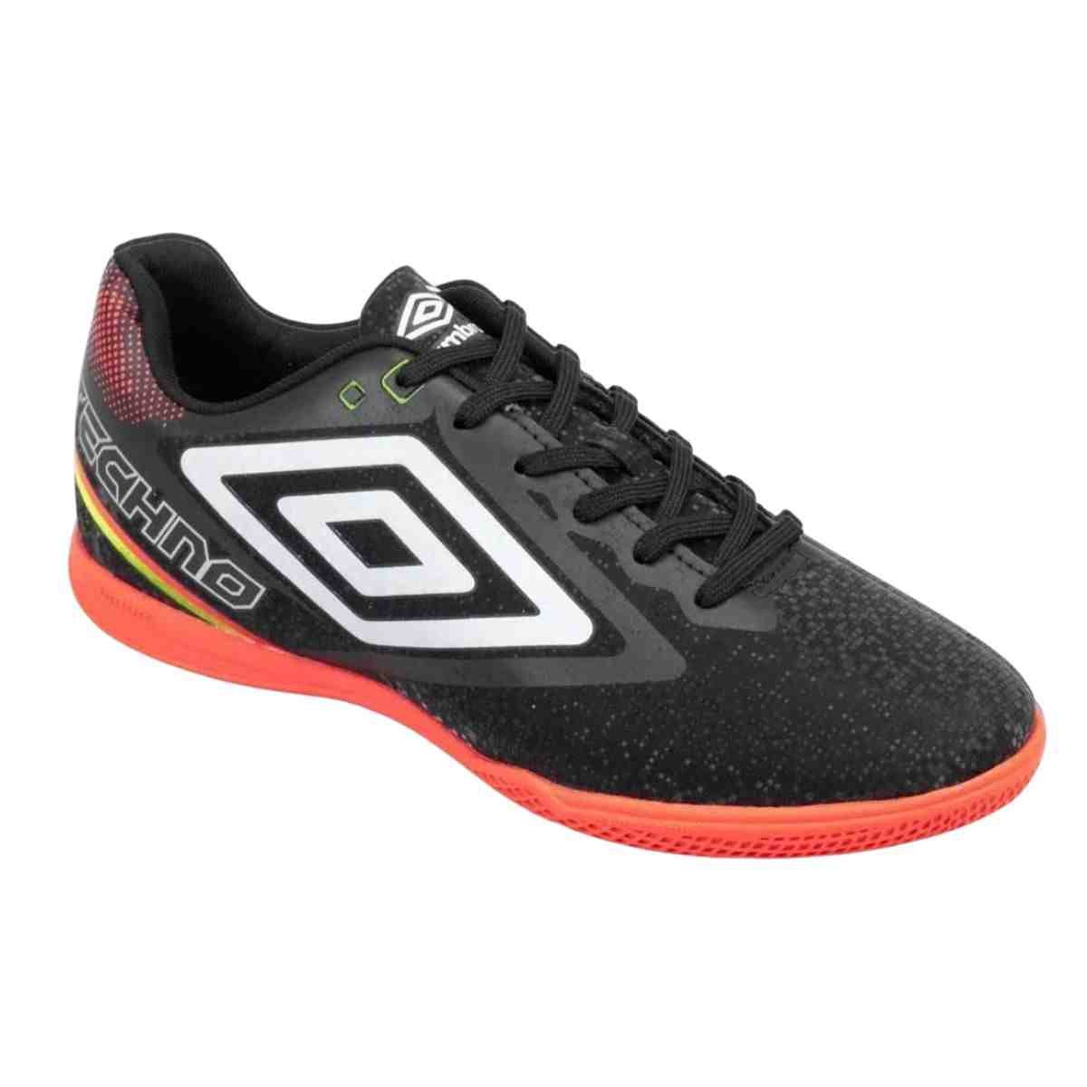 Chuteira Indoor Masculina Umbro Techno Ii Preta Preto 2