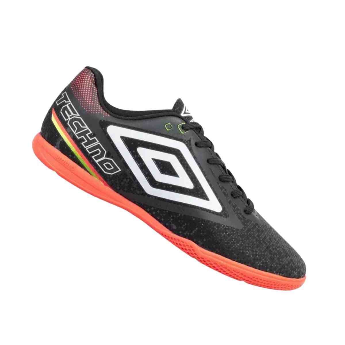 Chuteira Indoor Masculina Umbro Techno Ii Preta Preto 7