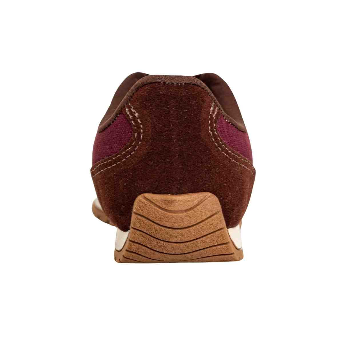 Tênis Moda Casual Feminino Retrô Nina Dm Vinho Vinho 4