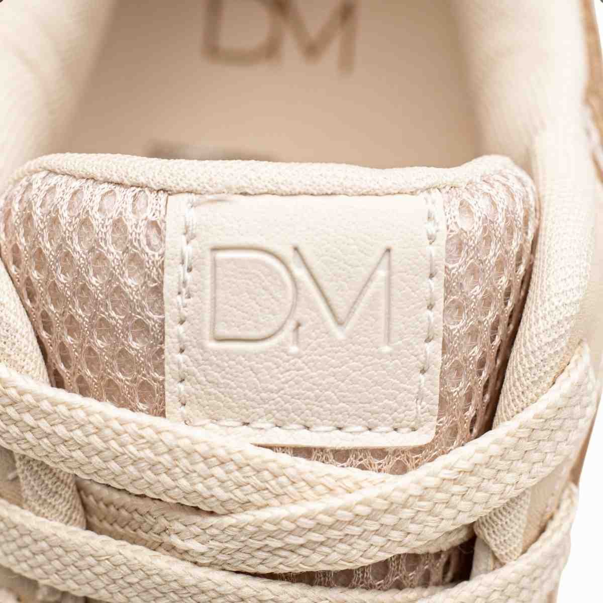 Tênis Moda Casual Feminino Chunky Yara Silk Dm Off White Off White 7