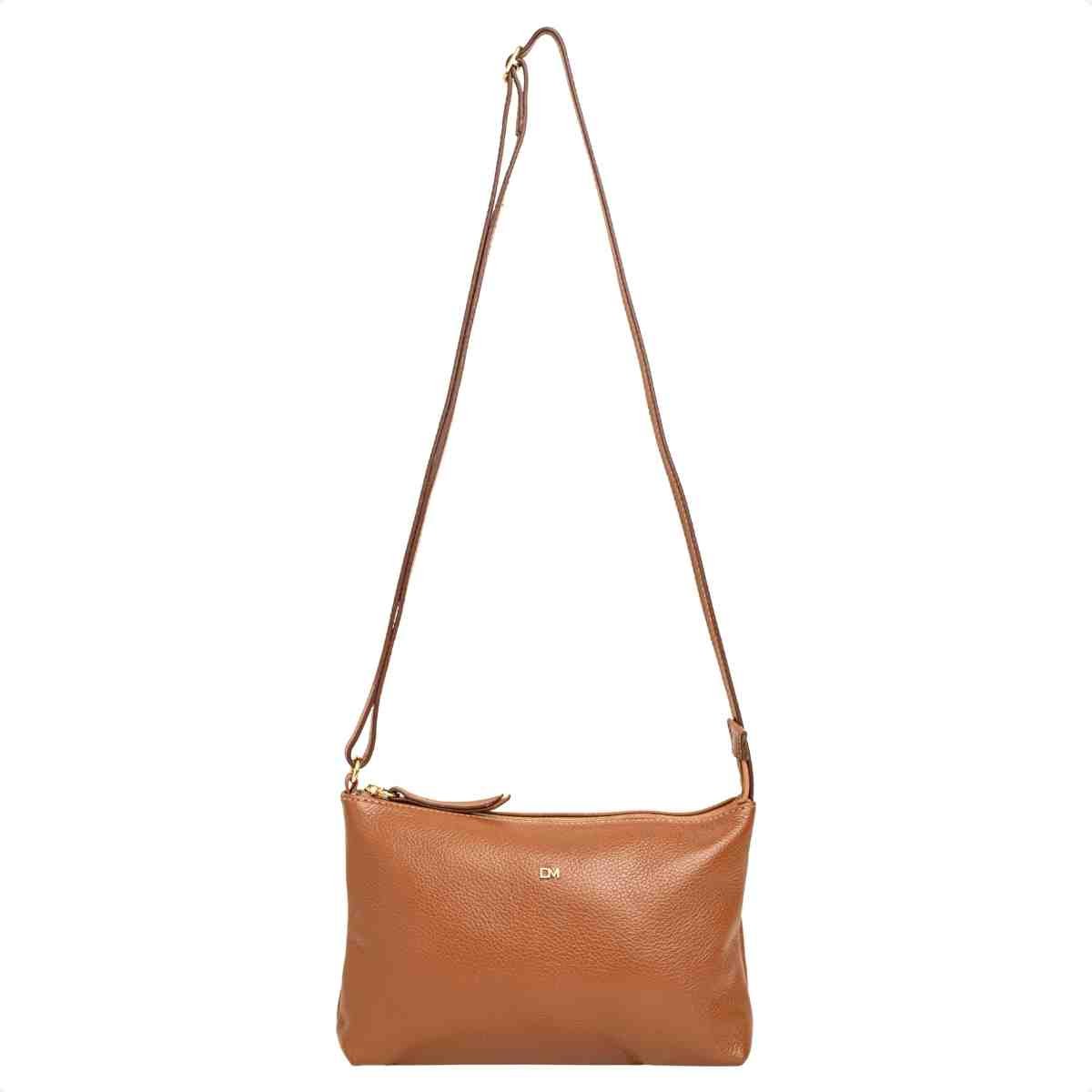 Bolsa Fem Transversal Dm 3151- Marrom 1