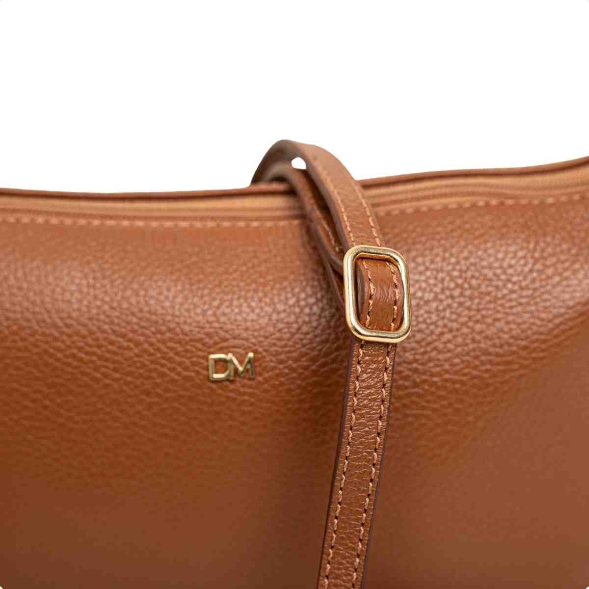 Bolsa Fem Transversal Dm 3151- Marrom 6