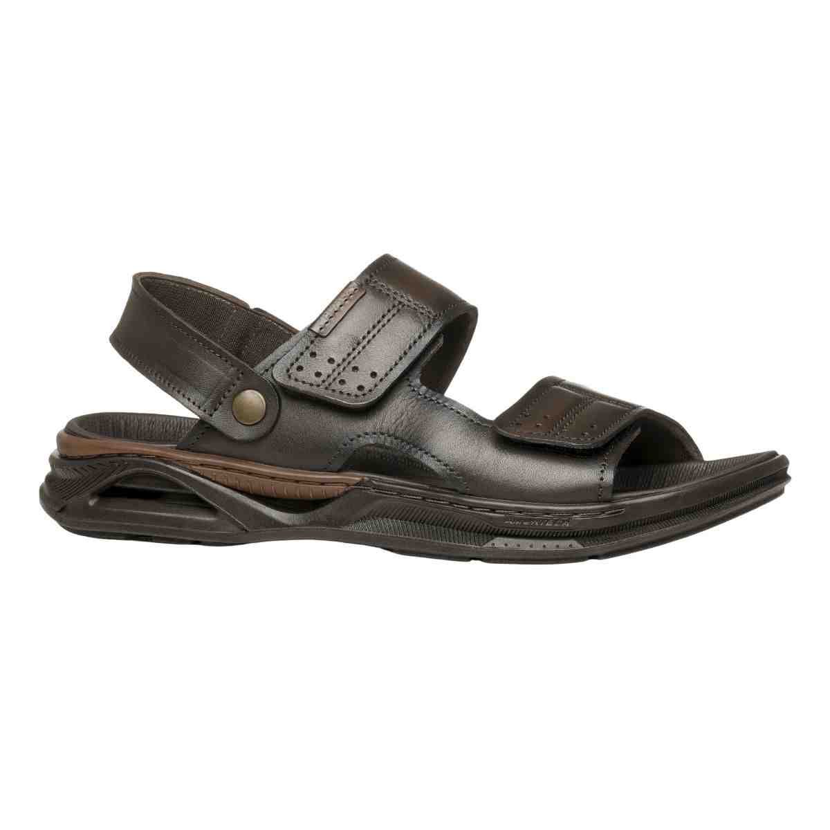 Sandália Masculina Pegada Amortech Cravo