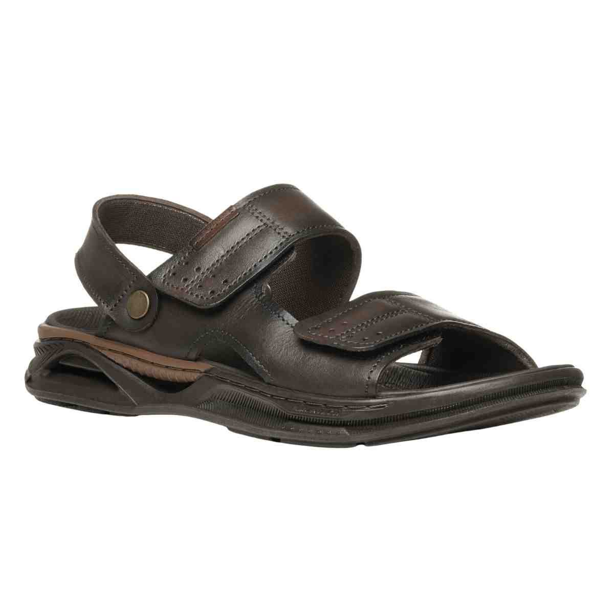 Sandália Masculina Pegada Amortech Cravo Marrom 2