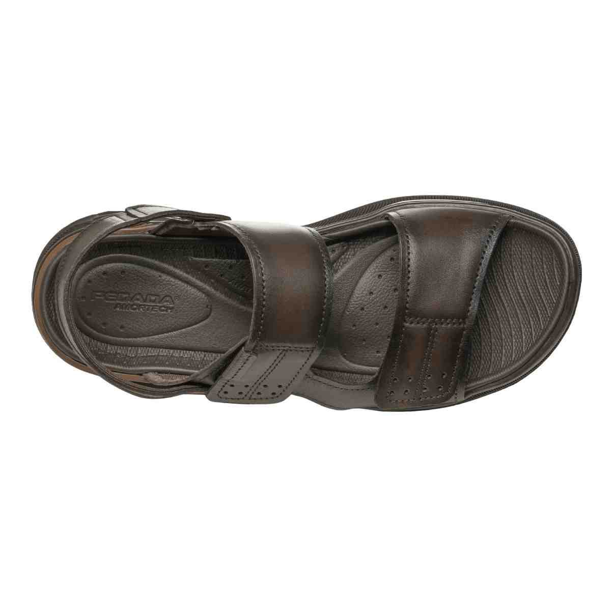 Sandália Masculina Pegada Amortech Cravo Marrom 3