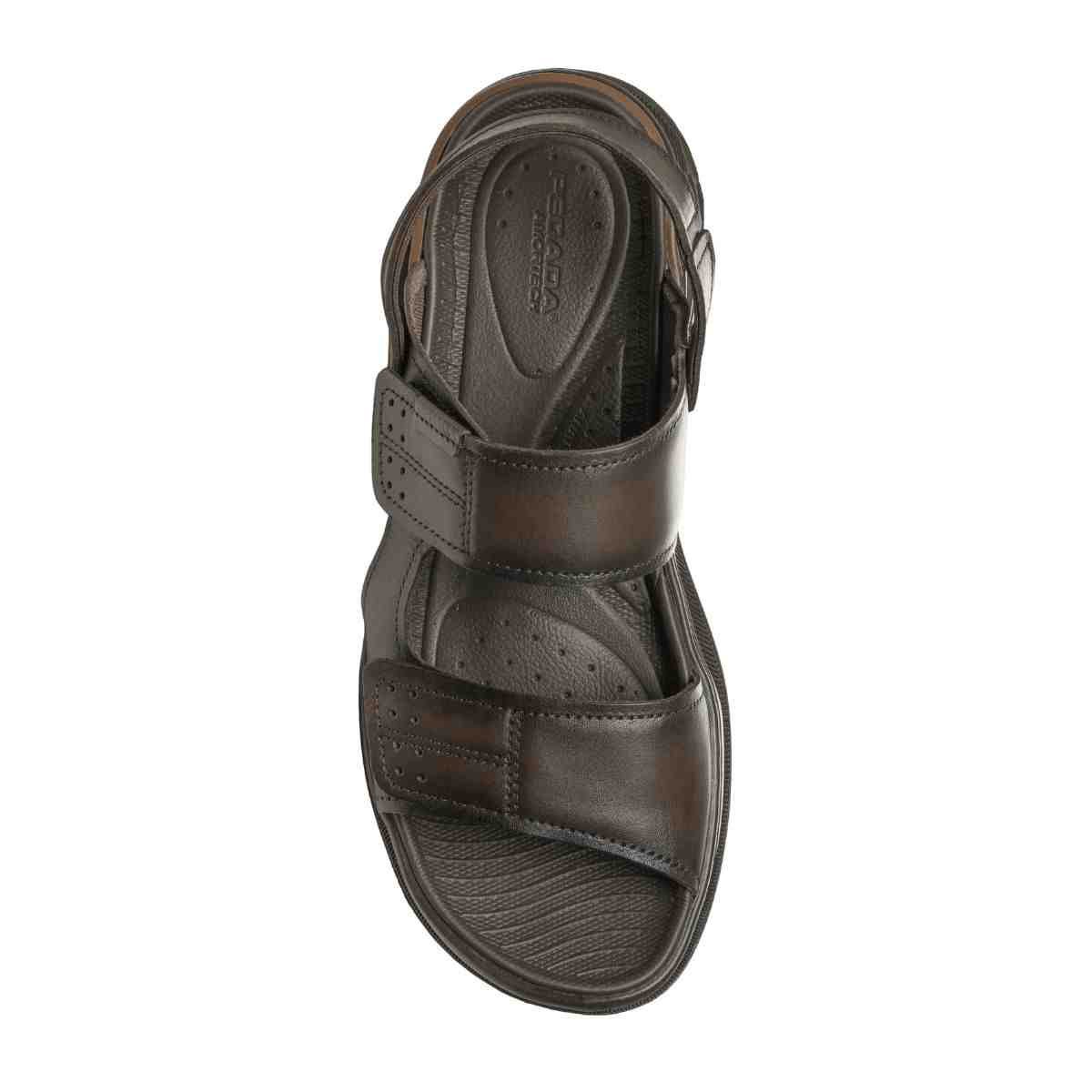 Sandália Masculina Pegada Amortech Cravo Marrom 5