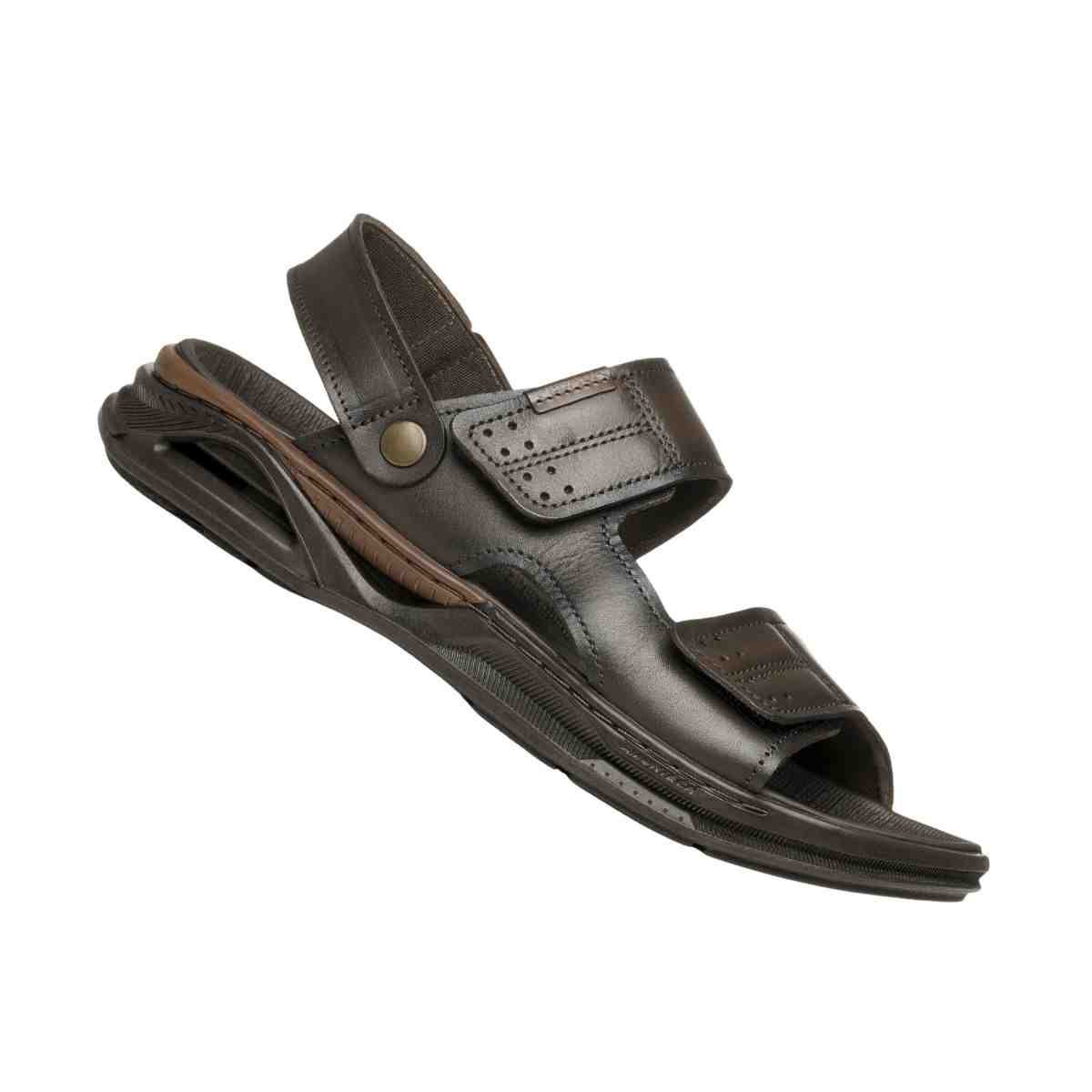 Sandália Masculina Pegada Amortech Cravo Marrom 6