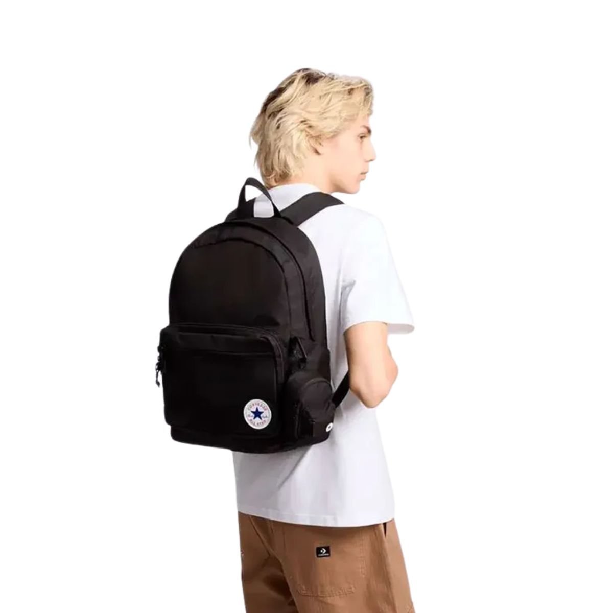 Mochila Feminina Converse Go 2 Preta Preto 4
