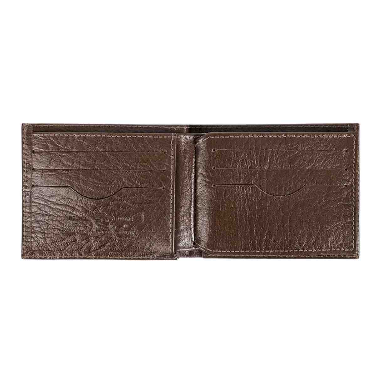 Carteira Masculina Pequena Ferracini Marrom Marrom 3