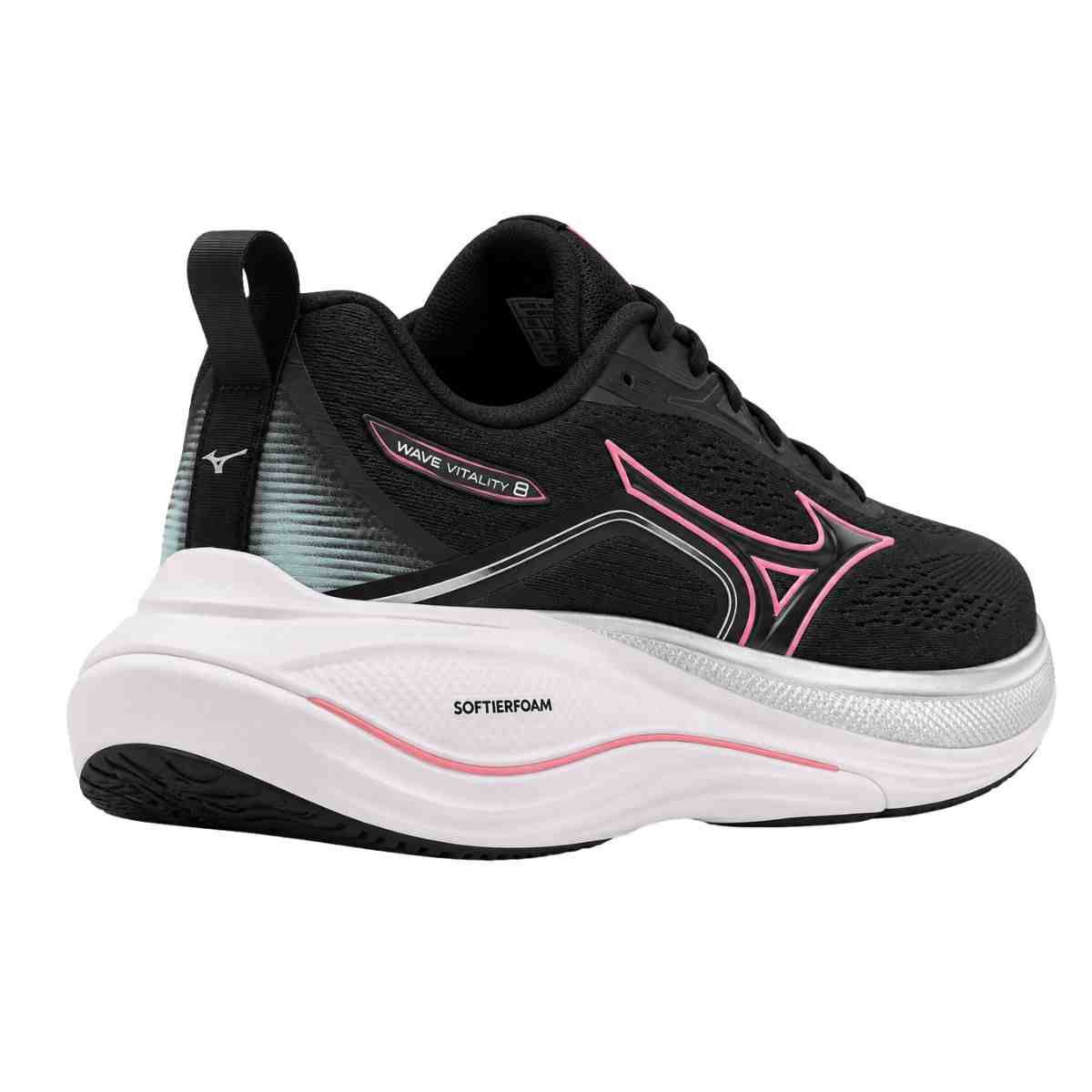 Tênis Corrida Feminino Mizuno Vitality 8 Preto Preto 6