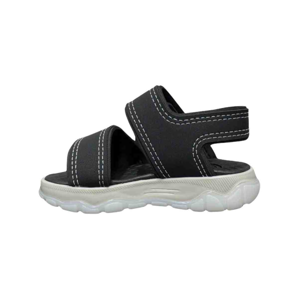 Sandalia Bebe Papete Menino Molekinho Preto Preto 4