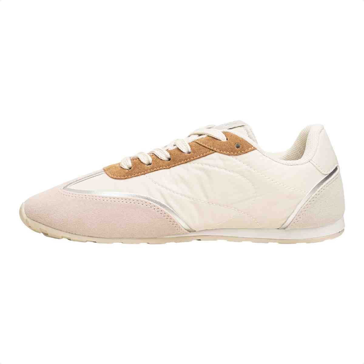 Tênis Chuteira Casual Feminino Dm Pilar Off White Branco 5