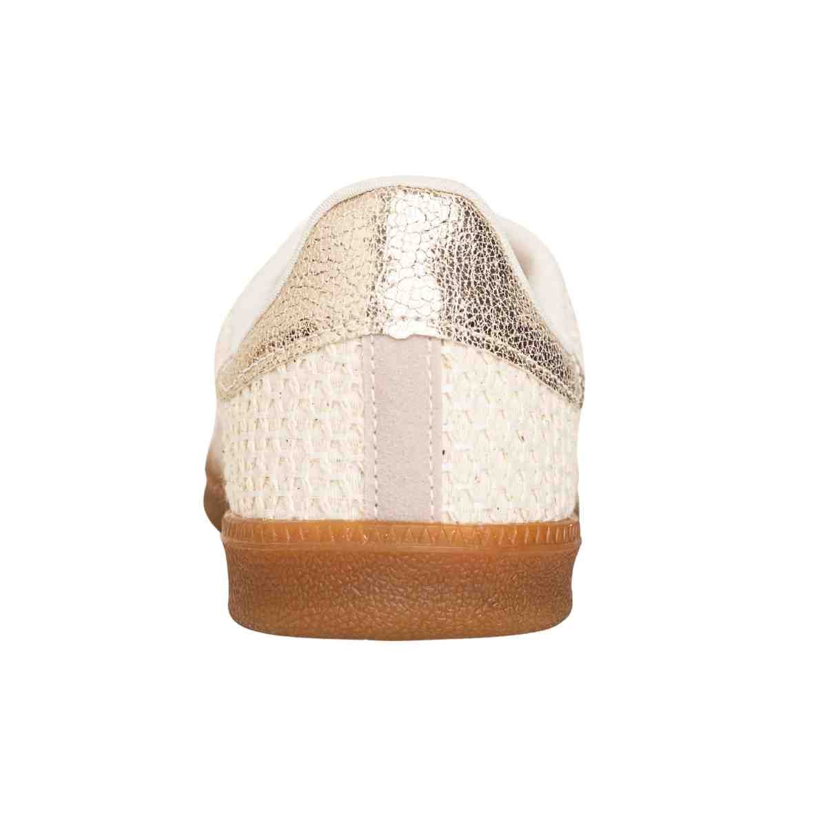 Tênis Moda Casual Feminino Nylon Maitê Dm Off White Branco 4