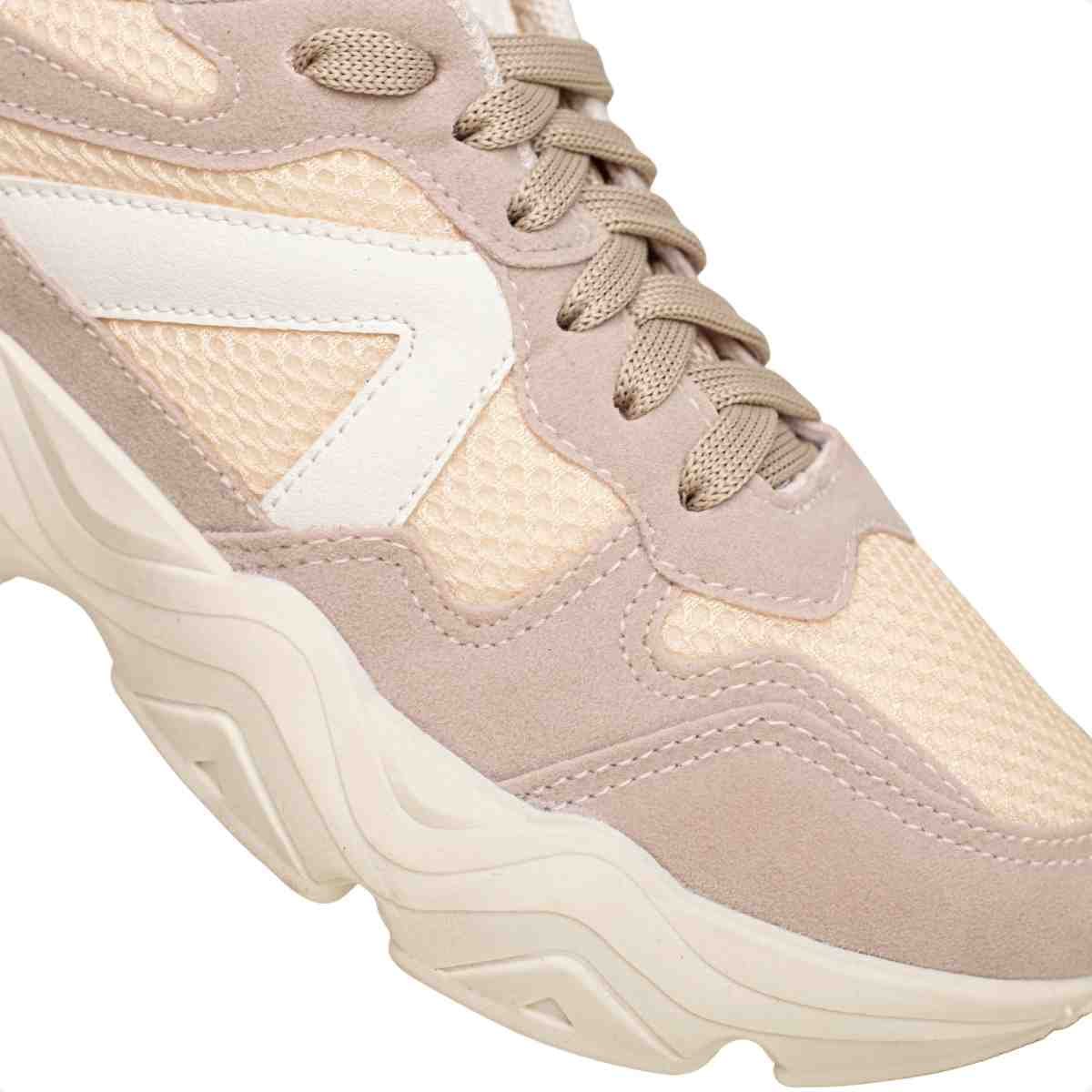 Tênis Casual Feminino Dm Fani Off White Branco 3