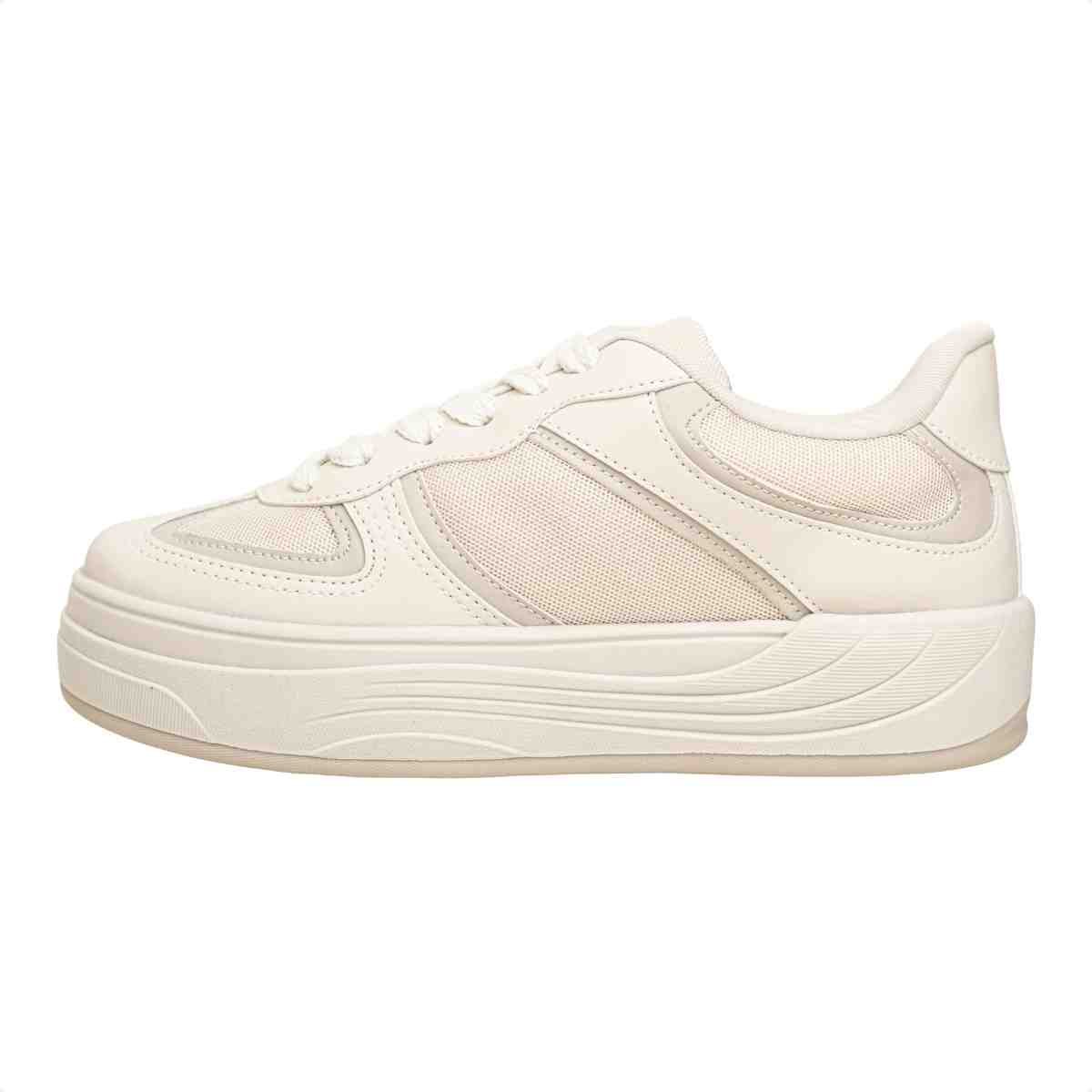 Tenis Moda Fem Lízis 20009-03 Branco 5