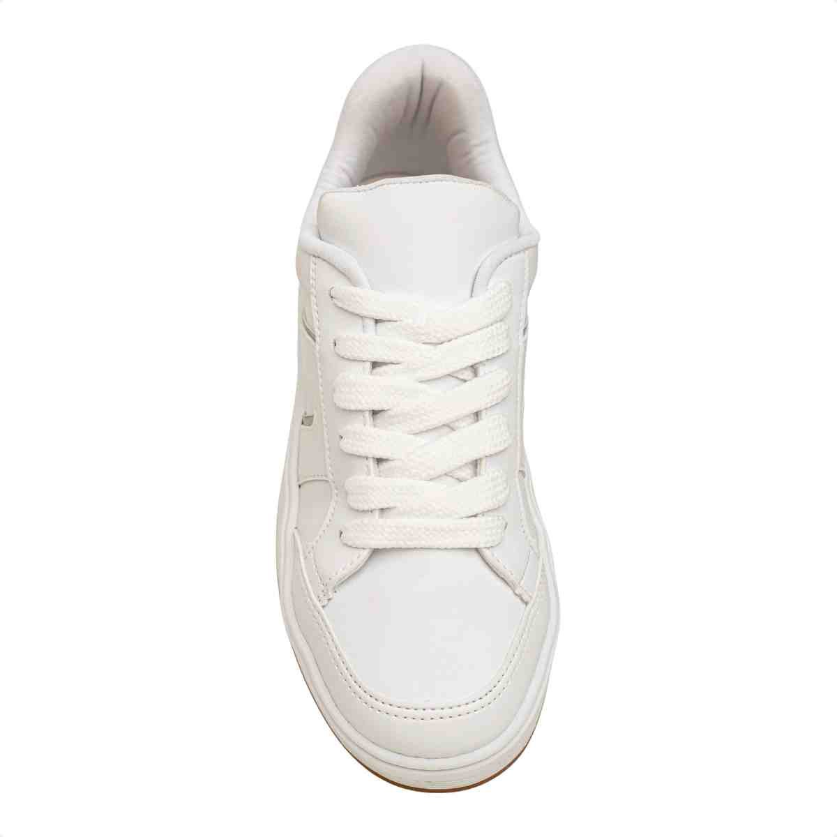 Tenis Moda Fem Lízis 80024-05 Branco 6