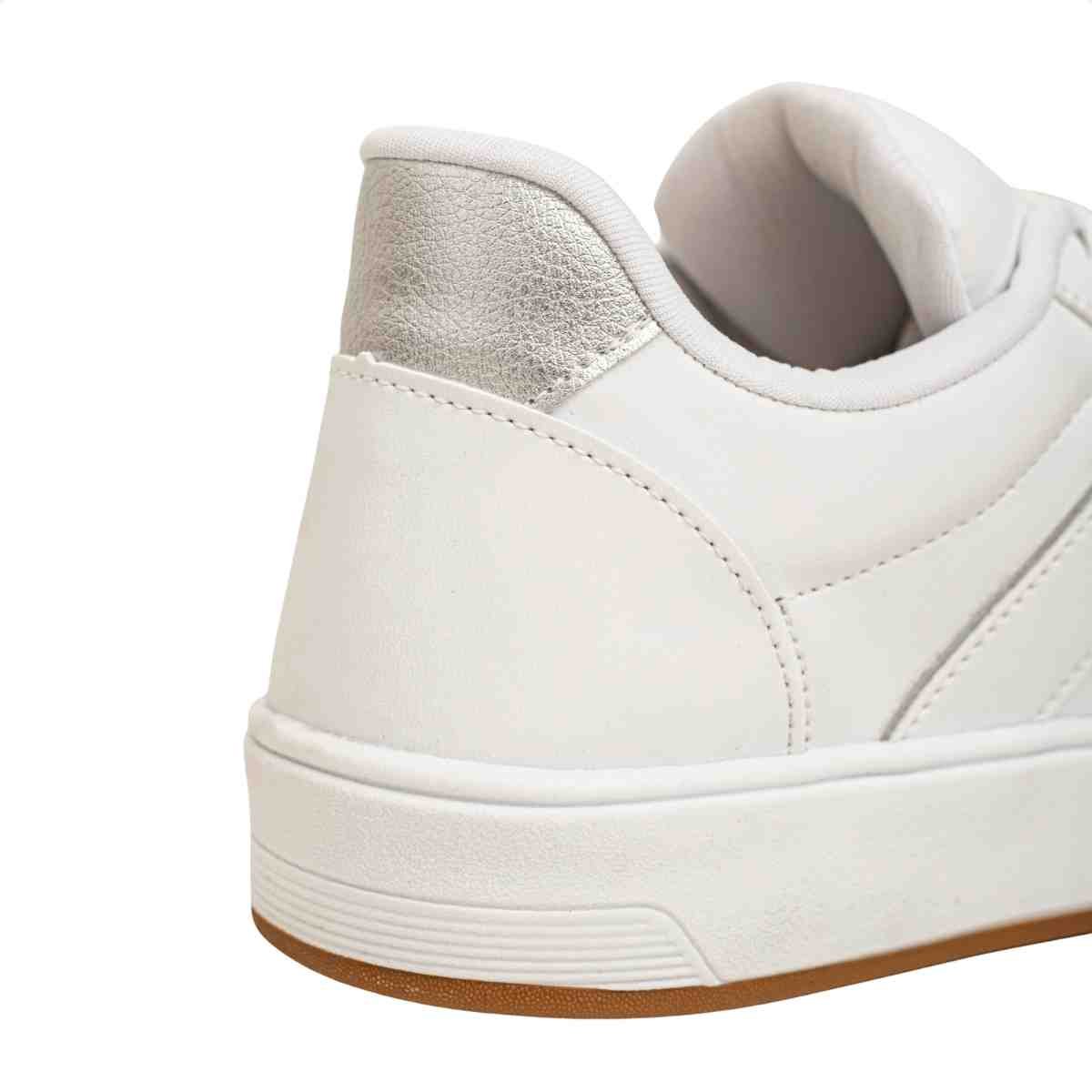 Tenis Moda Fem Lízis 80024-05 Branco 7