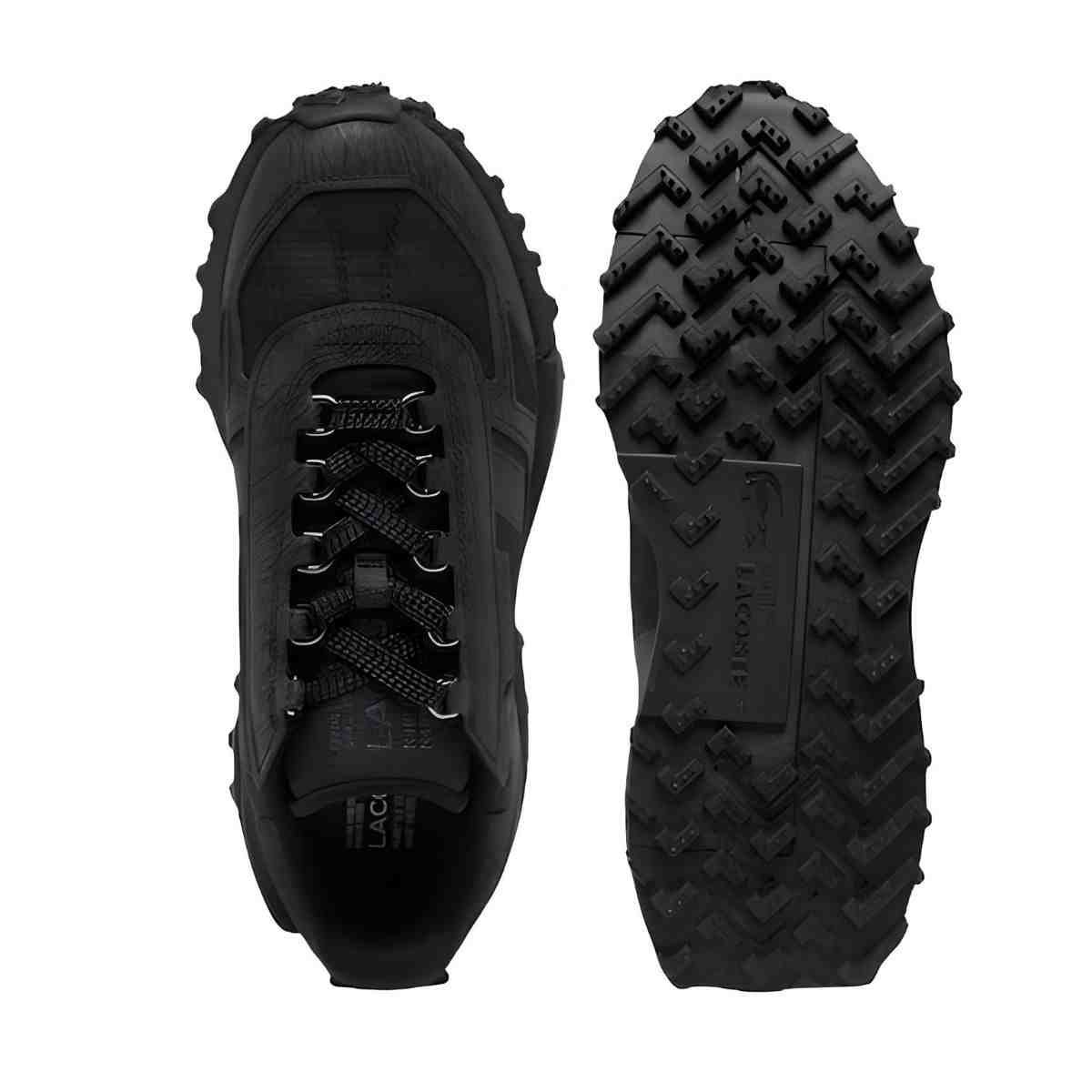 Tênis Casual Masculino Lacoste Elite Active Preto Preto 3