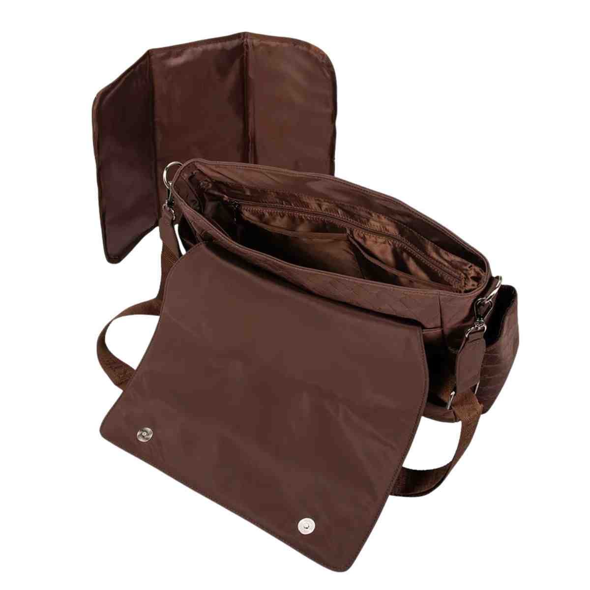 Bolsa Feminina Mala Maternidade Capodarte Marrom Marrom 4