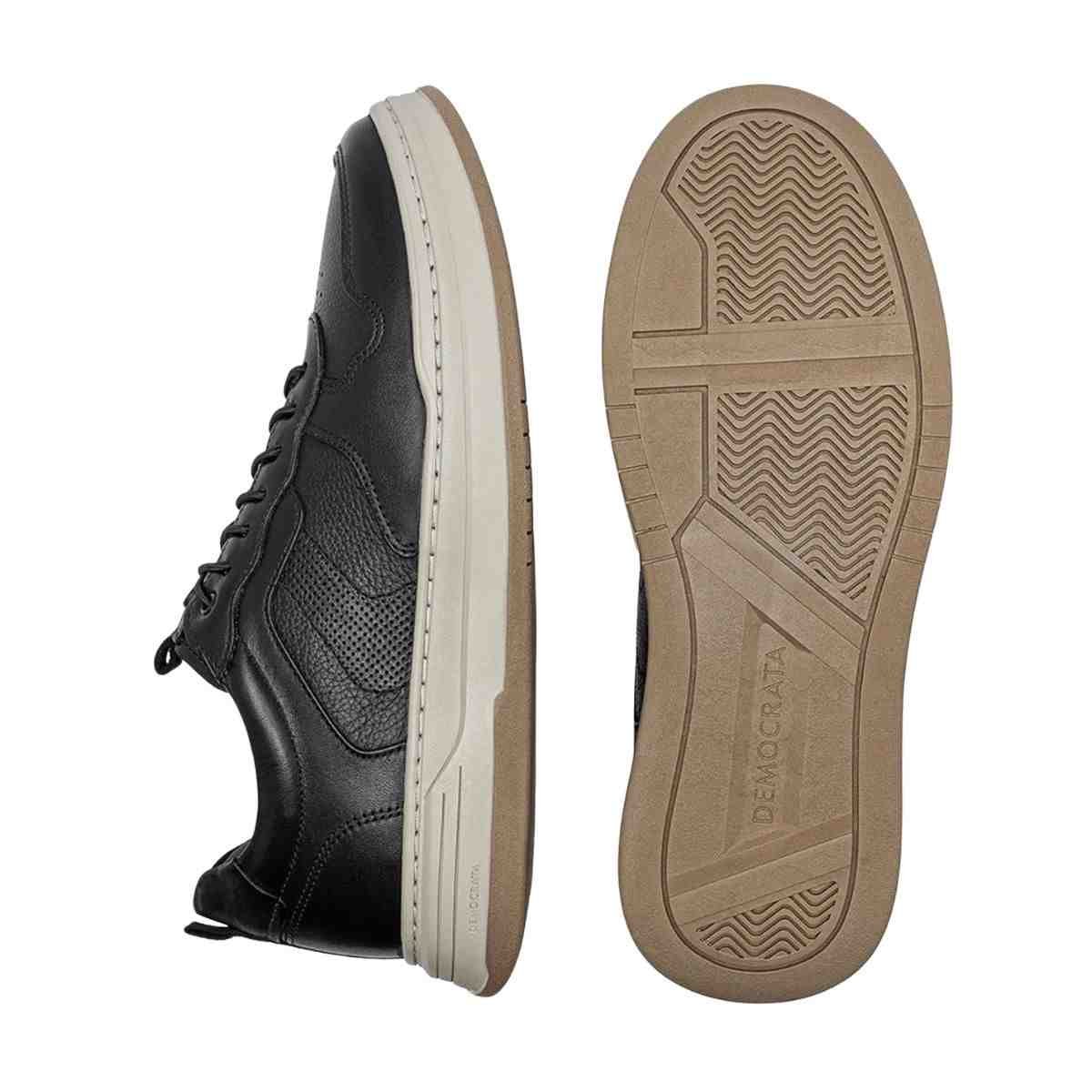 Sapatenis Masc Democrata Jake 240051-001 Preto 3